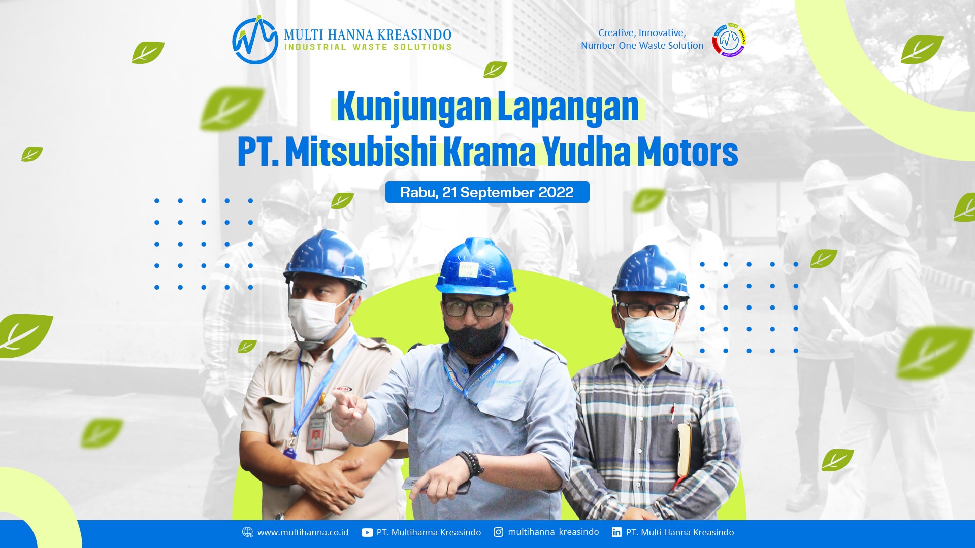 Kunjungan PT Mitsubishi Krama Yudha Motors PT Multi Hanna Kreasindo Tbk