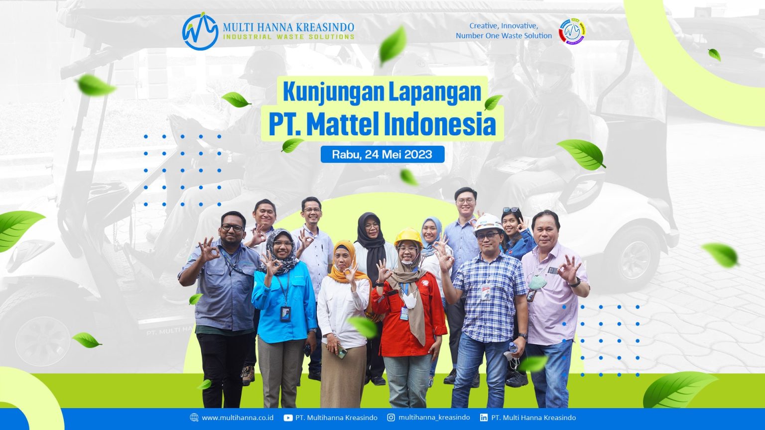 Kunjungan Pt Mattel Indonesia Pt Multi Hanna Kreasindo Tbk