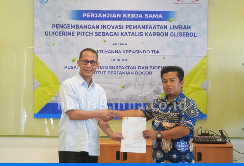 Kerja Sama Pengembangan Inovasi Pemanfaatan Limbah glycerine pitchsebagai Katalis Karbon Gliserol