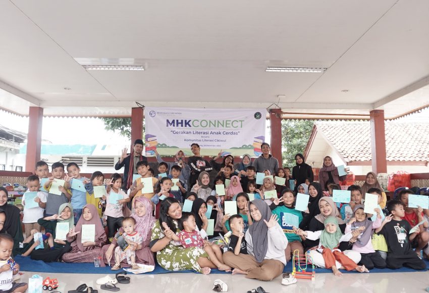 CSR Gerakan Literasi Anak Cerdas MHK