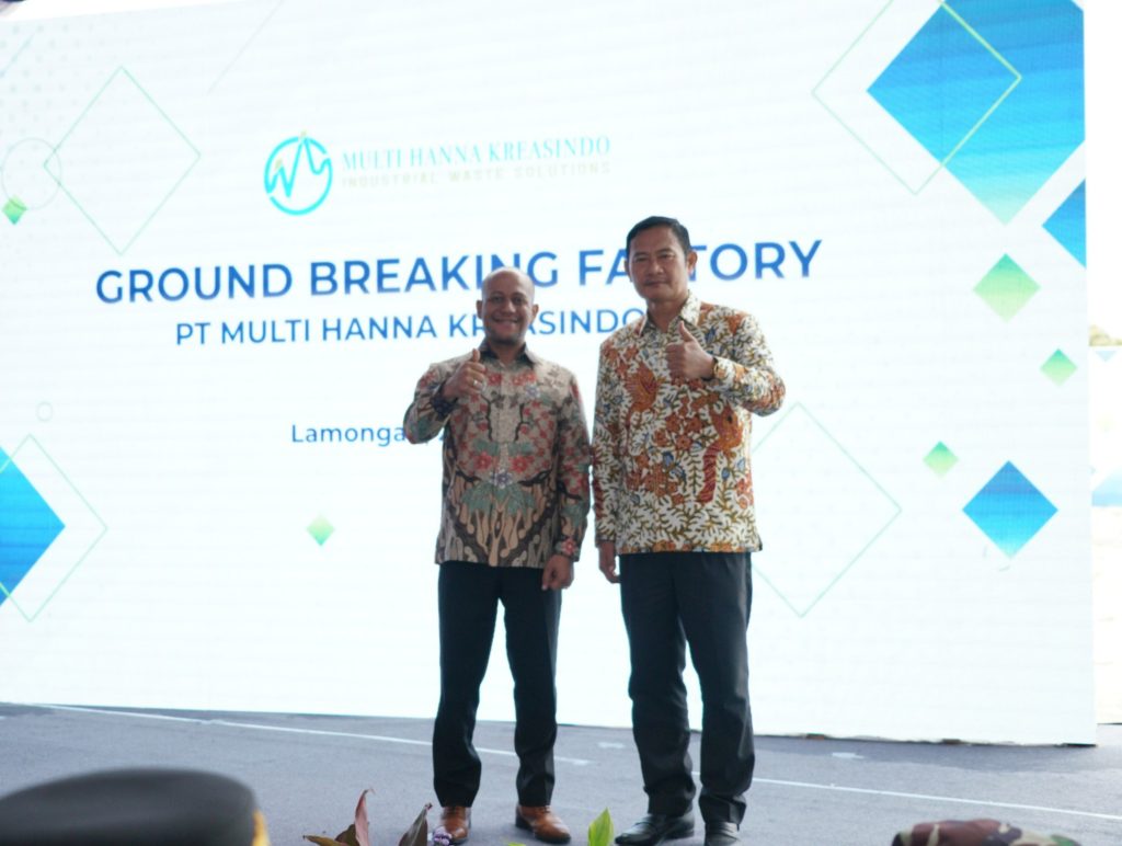 Ground Breaking PT Multi Hanna Kreasindo TBk di Lamongan