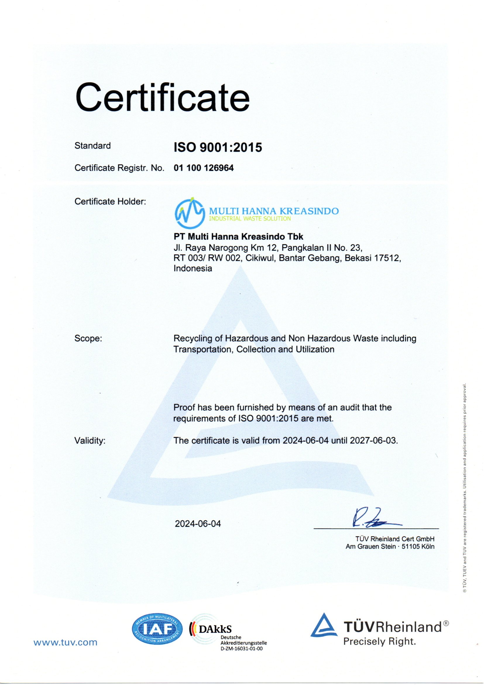ISO 9001:2015